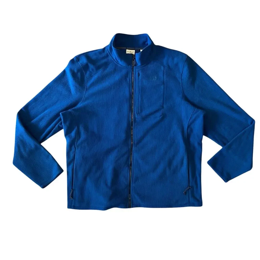 NWOT L.L. Bean Men's Pathfinder Performance Full-Zip Fleece Jacket Size XL